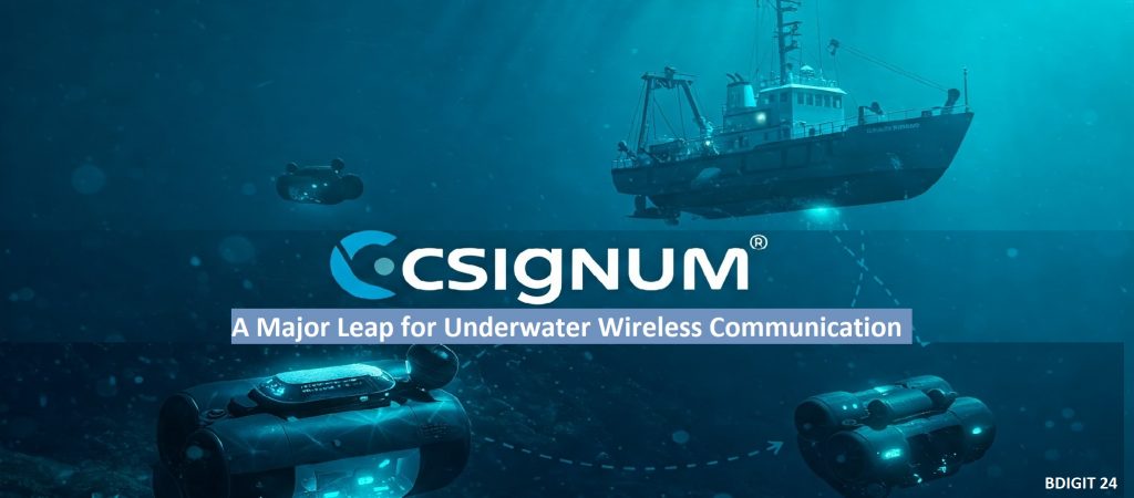 CSignum Secures €6.9 Million to Revolutionize Underwater Wireless Communication from Edinburgh