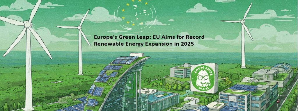 Europe’s Green Leap: EU Aims for Record Renewable Energy Expansion in 2025