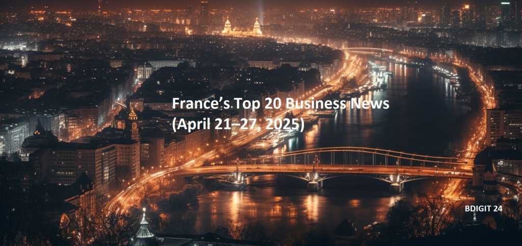 France’s Top 20 Business News                                                (April 21–27, 2025)